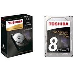 Resim 8Tb Toshiba 7200Rpm Sata3 128 Mb X300 3.5 HDWF180UZSVA 
