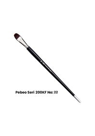 Resim Pebeo 200Kf Seri Sentetik Kedi Dili Fırça No 22 