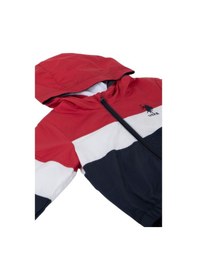 Resim U.S. Polo Assn. Erkek Bebek Yağmurluk Mont Kırmızı 