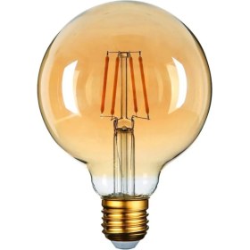 Resim Genel Ekim Aydınlatma 4 W G95 Rustik LED Flamanlı Dekoratif Ampul ( Dimlenebilir Özellikli ) 