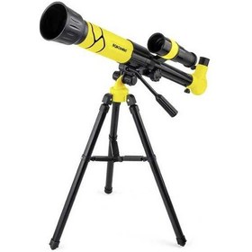 Resim Createtech Çocuklar Ve Yetişkinler İçin Profesyonel Astro Teleskop - 20x/30x/40x Büyütme, Hd Görüntüleme, Tripod Dahil 