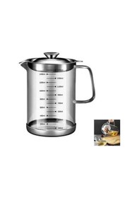 Resim Mien Men1004 Süzgeçli Cam Yağdanlık 1.5 Lt 
