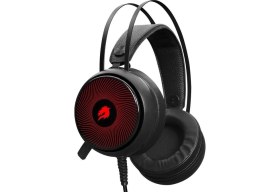 Resim GameBooster H12 Rebel RGB 7.1 Virtual Kısa Mikrofonlu Siyah Oyuncu Kulaklığı GB-H12 