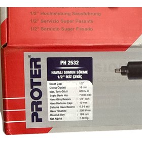 Resim Proter Havalı Somun Sökme 600 Nm 