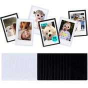 Resim WOGOZAN 2 × 3 Manyetik Fotoğraf Çerçevesi Fuji Instax Mini 12/11/9/8/7/EVO Kameraları ve 3 İnç Filmi Kağıdı İçin Uygun, Manyetik Buzdolabı Çıkartılarıyla Özelliktedir. 