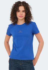 Resim Slazenger VIRAJ Kadın Tişört Saks Mavi 