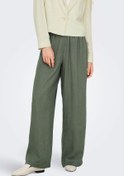 Resim ONLTOKYO LIFE HW LINEN BL Yeşil Kadın Pantolon Only