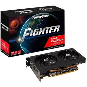 Resim Powercolor AMD Radeon RX 6500 XT Fighter OC AXRX 6500XT 4GBD6-DH/OC 4 GB GDDR6 64 Bit Ekran Kartı 