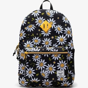 Resim Herschel Heritage Daisy Çocuk Siyah Sırt Çantası 
