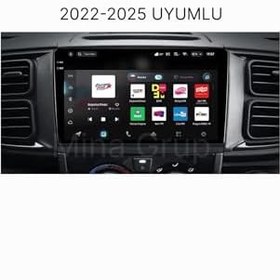 Resim Fiat Ducato 2022-2025 Uyumlu 9" Android Multimedya Sistemi - Kablosuz CarPlay & Android Auto, Navigasyon ve Geri Görüş Kamerası (6, GB) 
