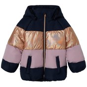 Resim Name It Nmfmılle Puffer Jacket Block Foıl Çocuk Mont Lacivert 