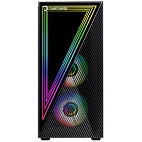 Resim Gamepower Ravadin Atx 3* Argb Infinity Fan Temper Cam Gaming Rgb Kontrolcüsü Kasa 