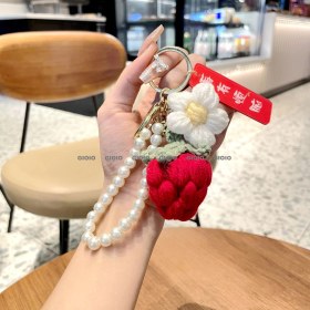 Resim Silver1 Gıoıo Yeni Sevimli Kedi Pençe Çapraz Giyinme Kurumi Bebek Araba Anahtarlık Büyük Kulak Köpek Çift Okul Çantası Hediye Anahtarlık Kolye (Yurt Dışından) 