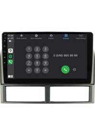Resim Jeep Cherokee Android Multimedya Sistemi 1999-2005 8gb Ram, 64gb Hafıza, Bluetooth, Carplay & Android Auto Kamera 9" 