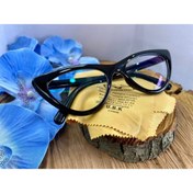 Resim UBK Eyewear Cat Eye Mavi Işık Filtreli Numarasız Gözlük 