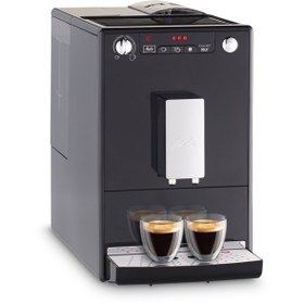 Resim melitta Caffeo Solo Tam Otomatik Kahve Makinesi Buzlu Siyah 