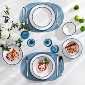 Resim Schafer Iconic Yemek Takımı 24 Parça-Lacivert01 