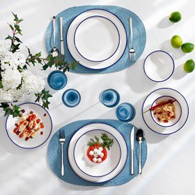 Resim Schafer Iconic Yemek Takımı 24 Parça-Lacivert01 