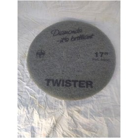 Resim Twister Yer Pedi Elmaslı Zemin Parlatma Pedi Yeşil Renk 43 Cm 1 Adet 