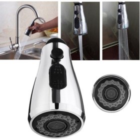 Resim yapıtaşı Yt147 Star Spiralli Mutfak Evye Bataryası El Duşu Elcik 3fonksiyonlu 