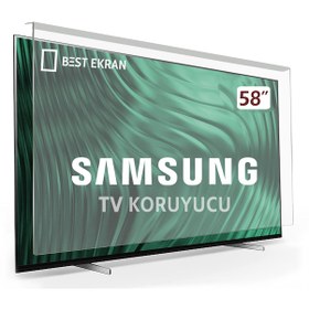 Resim Best Ekran Samsung Uyumlu 58" 147 Ekran TV Ekran Koruyucu 