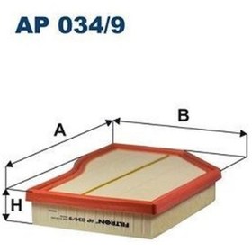 Resim Fıltron Ap034.9 - Hava Fıltresı Mercedes Om654 W177 V177 W247 C1 