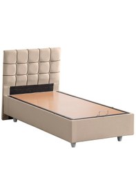 Resim Tavira İkili Set, Tavira Tek Kişilik Baza Başlık Seti Bej 90 x 190 