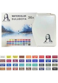 Resim Supertrend Mona Lisa Profesyonel Tablet Sulu Boya Seti 36 Renk Görsel Rengi 