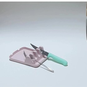 Resim Çok Amaçlı Kaşık Altlığı Kepçe Altlığı Kapak Tutucu 