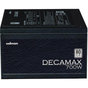 Resim Zalman ZM700-LX3(DECAMAX700W) 80+ Plus Yüksek Koruma Devre Tasarımı Güç Kaynağı 