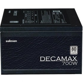 Resim Zalman ZM700-LX3(DECAMAX700W) 80+ Plus Yüksek Koruma Devre Tasarımı Güç Kaynağı 