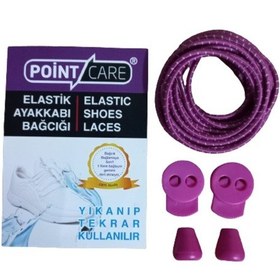 Resim Point Care Akıllı Kilitli Elastik Ayakkabı Bağcık 100 Cm 