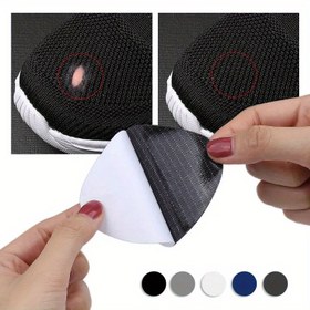 Resim 6/12/18 adet Ayakkabı Tamir Yama - Vamp Tabanlıklar, Topuk Koruyucu Yapışkanlı Yama, Spor Ayakkabısı için Aşınmaya Karşı Dayanıklı Topuk Pedleri, Dayanıklı ve Rahat Ayakkabı Onarımı 