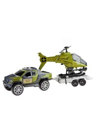 Resim Oyuncak Ranger Helikopter Taşıyıcı Set 