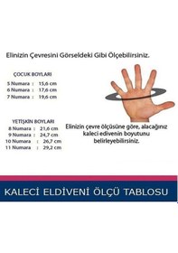 Resim Cixspor Tryon Champion Kaleci Eldiveni Mavi-Yeşil Çok Renkli 