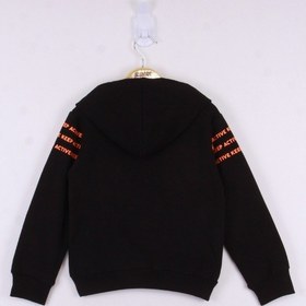Resim Toontoy Kids Toontoy Erkek Çocuk Keep Active Baskılı Sweatshirt Siyah 