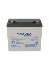 Resim Yokohama Yh-1224 12volt-24amper Elektrikli Bisiklet Aküsü 180x76x167mm 