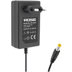 Resim Rose Ra-1620 Jack Fişli 16 Volt 2 Amper Priz Tipi Santral Power J 