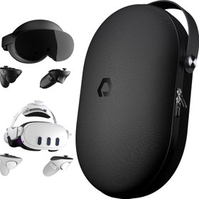 Resim CC2 Taşıma Çantası Meta/Oculus Quest 3, Pro ile Uyumlu 