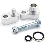 Resim Kosona Arka Klima Blokaj Seti - Aluminyum Yapı - Gümüş Renkli Klima Bağlantı Tıkanıklığı Tamiri 