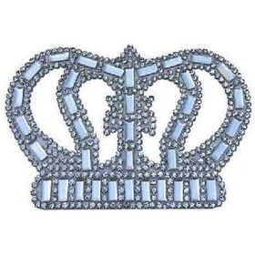Resim Taç Orta Ütü Ile Yapışan 8X5,5Cm (Hot-Fıx) 3 Adet 