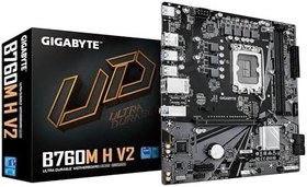 Resim Gigabyte B760M-H-V2 8000Mhz OC DDR5 LGA1700 Anakart 