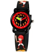 Resim Sones Jnew A335-86192 Çocuklar İçin 3d Silikon Sevimli Karikatür Entrikacı Kedi Su Geçirmez Kuvars Saat Mor 