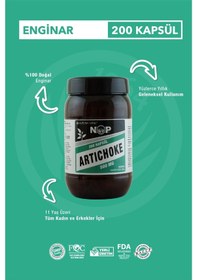 Resim Sepe Natural Enginar Artichoke Full Potency 200 Kapsül x 500 MG 