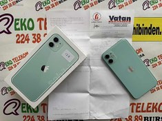 Resim Apple iPhone 11 İkinci El TR | 128 GB | Yeşil İkinci El NOKTA HATASIZ İPHONE 11 128 GB YEŞİL RENK EKO İLT