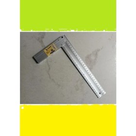 Resim Kupa Alüminyum Gönye 300 mm Su Terazili Sağlam Yüksek Kaliteli Gönye KUP8010 