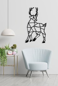 Resim NEONARD Deer Iı Dekoratif Metal Tablo 