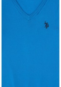 Resim U.s. Polo Assn. Erkek Çocuk Kobalt Kazak /triko 50315611-vr077 Kobalt 