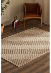 Resim Kaşmir Halı 7/24 Iskandinav Corner Bej 80X300 CM Salon Mutfak Halısı Yolluk Kilim 