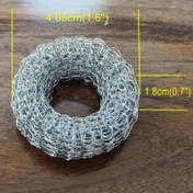 Resim 2 adet/4 adet Paslanmaz Çelik Donut Kireç Çözücü Su Isıtıcısı Kireç Çözücü Tel Halka Su Isıtıcısı Temizleyici 